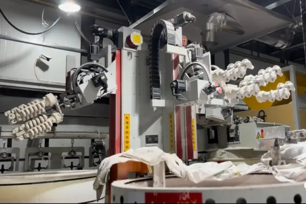 shell making automation line