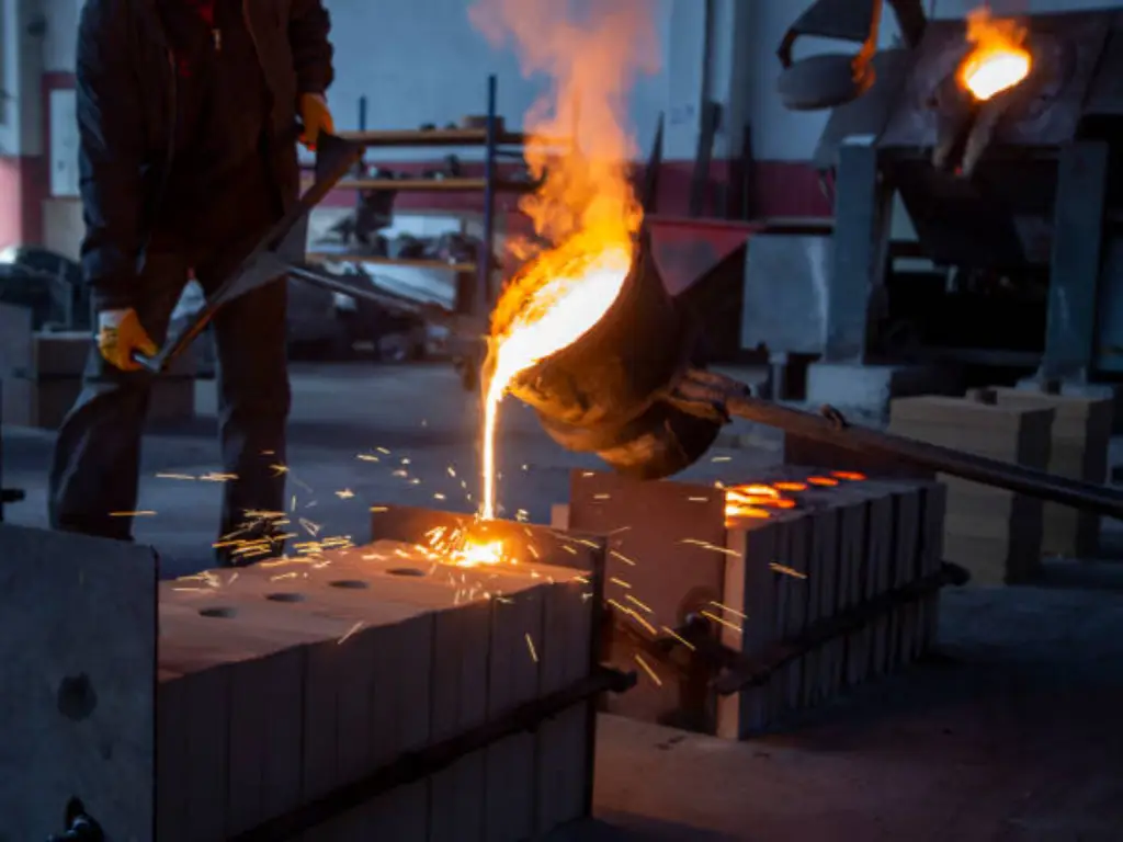 metal casting process