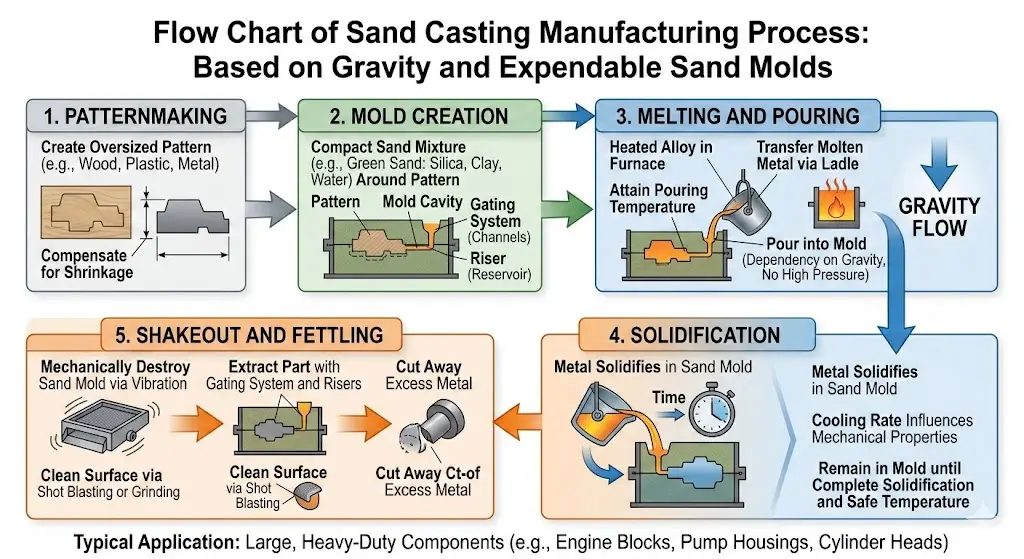 Sand Casting Manufacturing Process